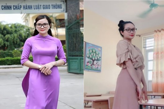 Cô giáo truyền đạt cho học sinh nghệ thuật ân ái say mê