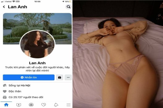 Cô nàng hấp dẫn ghi lại cảnh thân mật với bồ