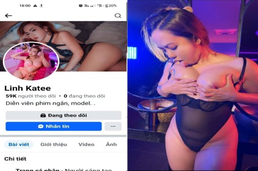 Linh Katee làm tình ngực lớn mới nhất